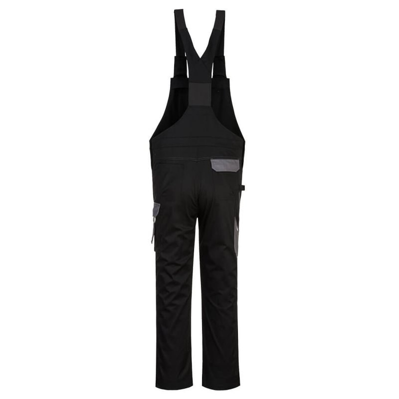 SALOPETĂ DE LUCRU PORTWEST PW243-PW2 negru-roșu - imagine 5