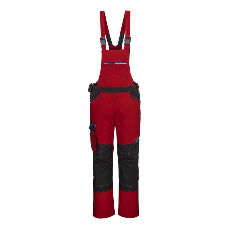 SALOPETĂ DE LUCRU PORTWEST T704-WX3 roșu-negru