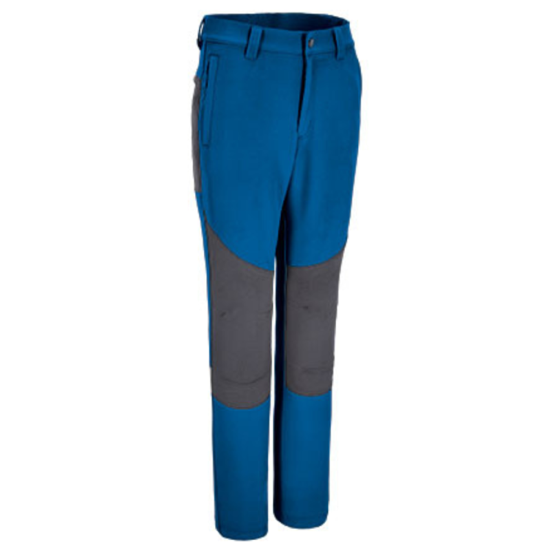 Pantalon trekking MERIDIUM albastru royal-gri
