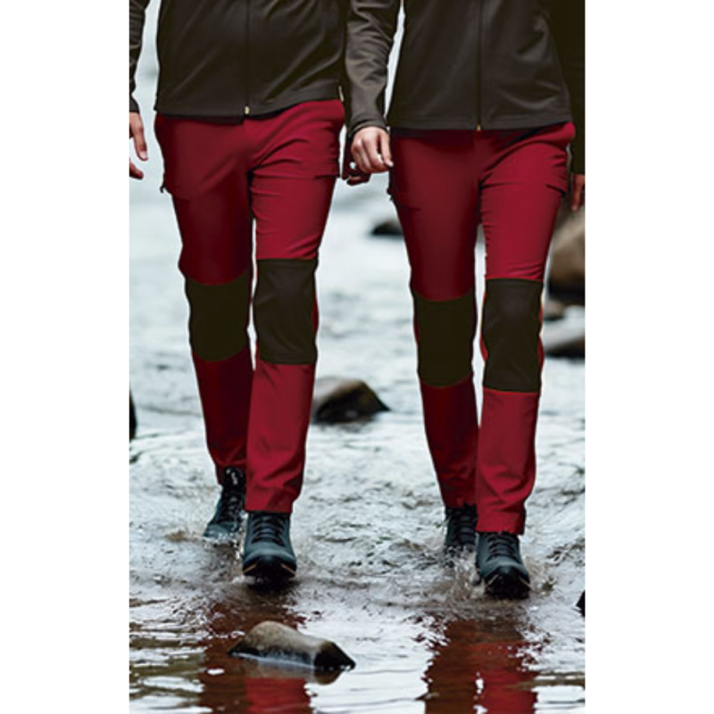 Pantalon trekking DATOR-rosu